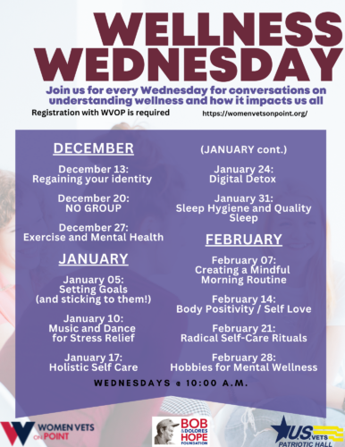 Wellness Wednesday (Dec-Feb)